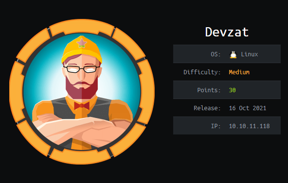 Cover Image for Devzat - [HTB]