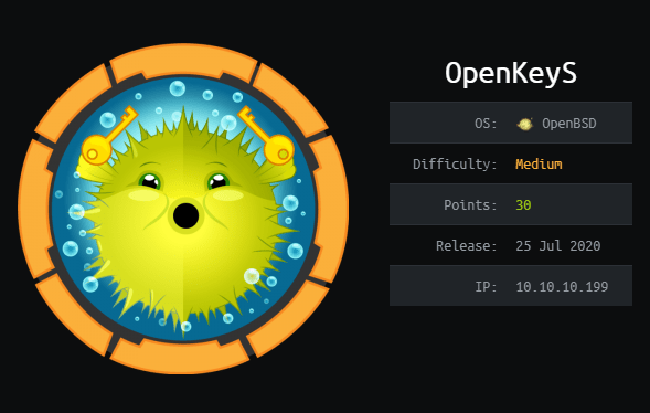 Cover Image for OpenKeyS [HTB]