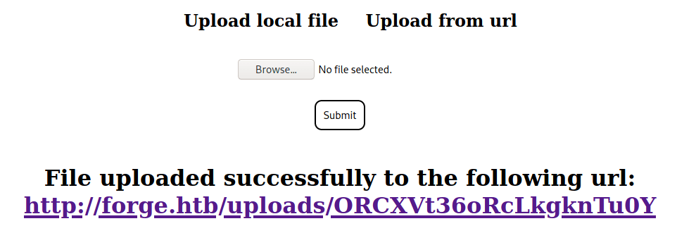 Upload successfully