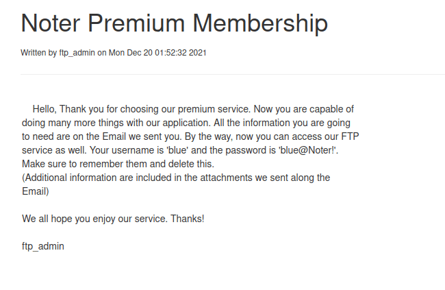 Noter Premium membership