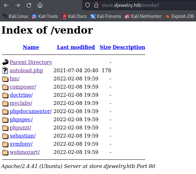 Directory listing