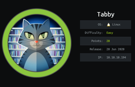 Cover Image for Tabby - [HTB]